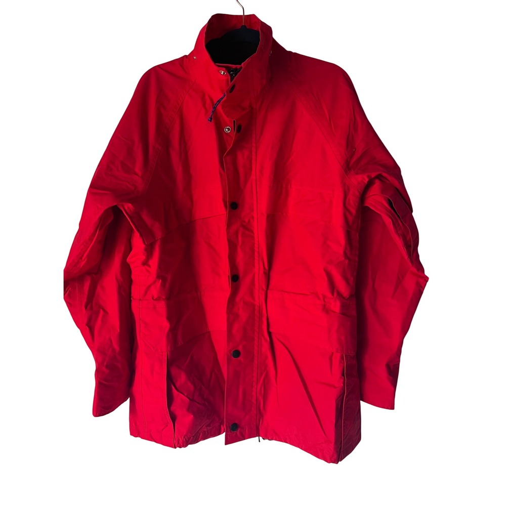 REI Gore-Tex‎ Red Rain Coat Jacket Women's XS Outdoor Hiking USA Made